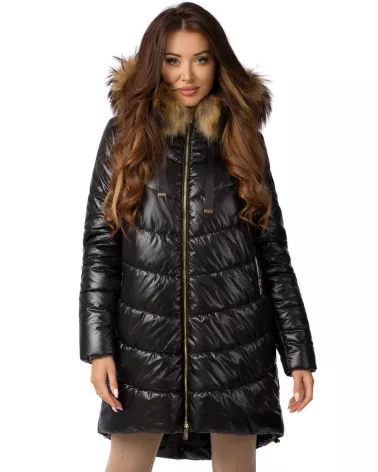 Sale | Black Hooded Down Jacket