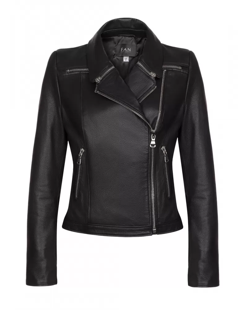 Sale | Black ramones type leather jacket