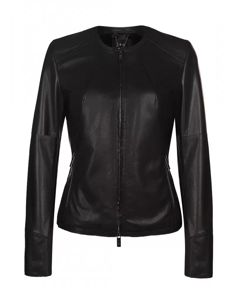 Sale | Black Chanel leather jacket
