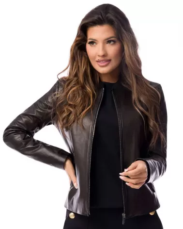 Sale | Black leather jacket